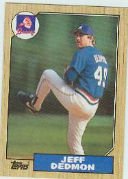 1987 Topps Baseball Cards      373     Jeff Dedmon